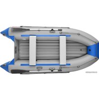 Моторная лодка Roger Boat Trofey 3100 (без киля, серый/синий)
