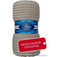 Плед Tex Republic Deco Кубики Фланель 200x220 93255 (бежевый)