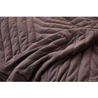 Набор текстиля для спальни Sofi De MarkO Мориц 230х250 Пок-МЦ-шк-230х250 (шоколадный)