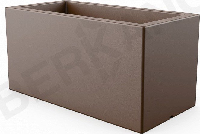 

Кашпо Berkano Cubric 80*40 (коричневый)