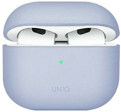

Чехол Uniq Lino для AirPods 3 AIRPODS(2021)-LINOABLU (голубой)