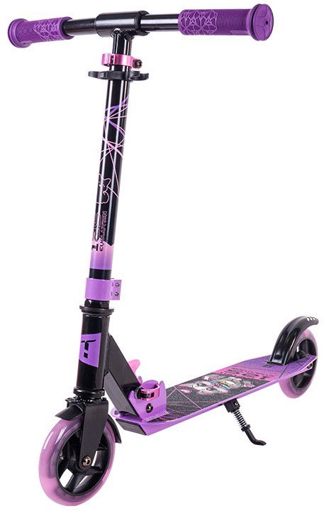 

Двухколесный детский самокат Tech Team Comfort 125 Evolution (фиолетовый)