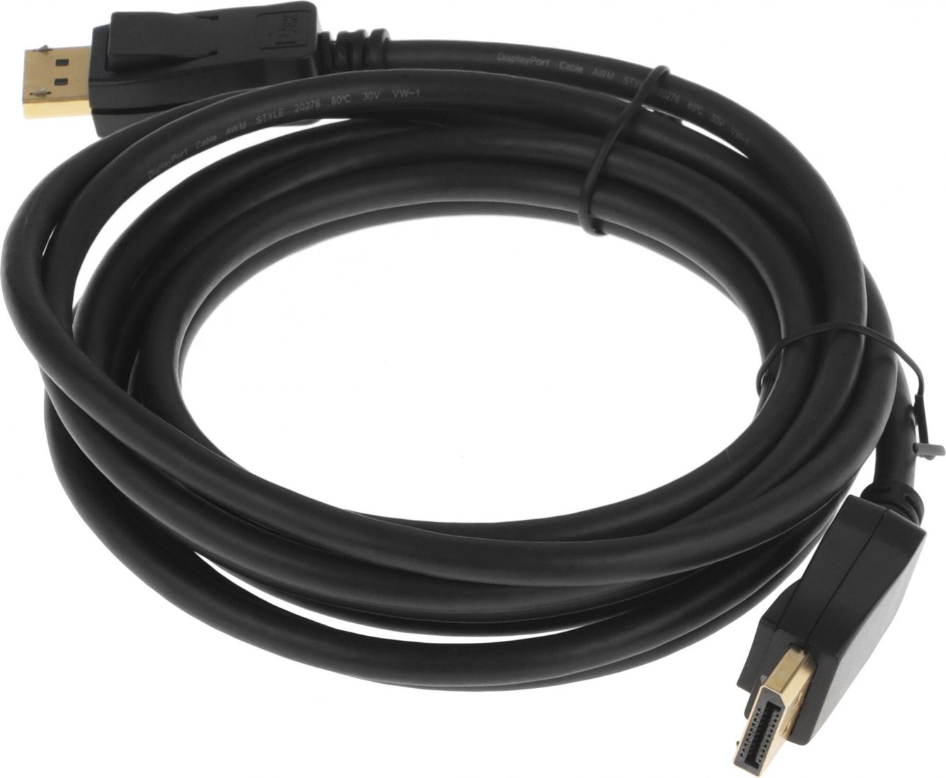 Кабель Buro BU-DP-V1.4-3M DisplayPort - DisplayPort (3м, черный)