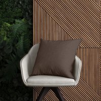 Декоративная подушка Волшебная ночь 40x40 764714 (рогожка, шоколад)