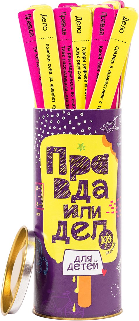 

Настольная игра Fun Games Shop Правда или Дело: Для детей