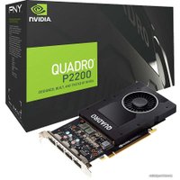 Видеокарта PNY Nvidia Quadro P2200 5GB GDDR5X VCQP2200-BLS