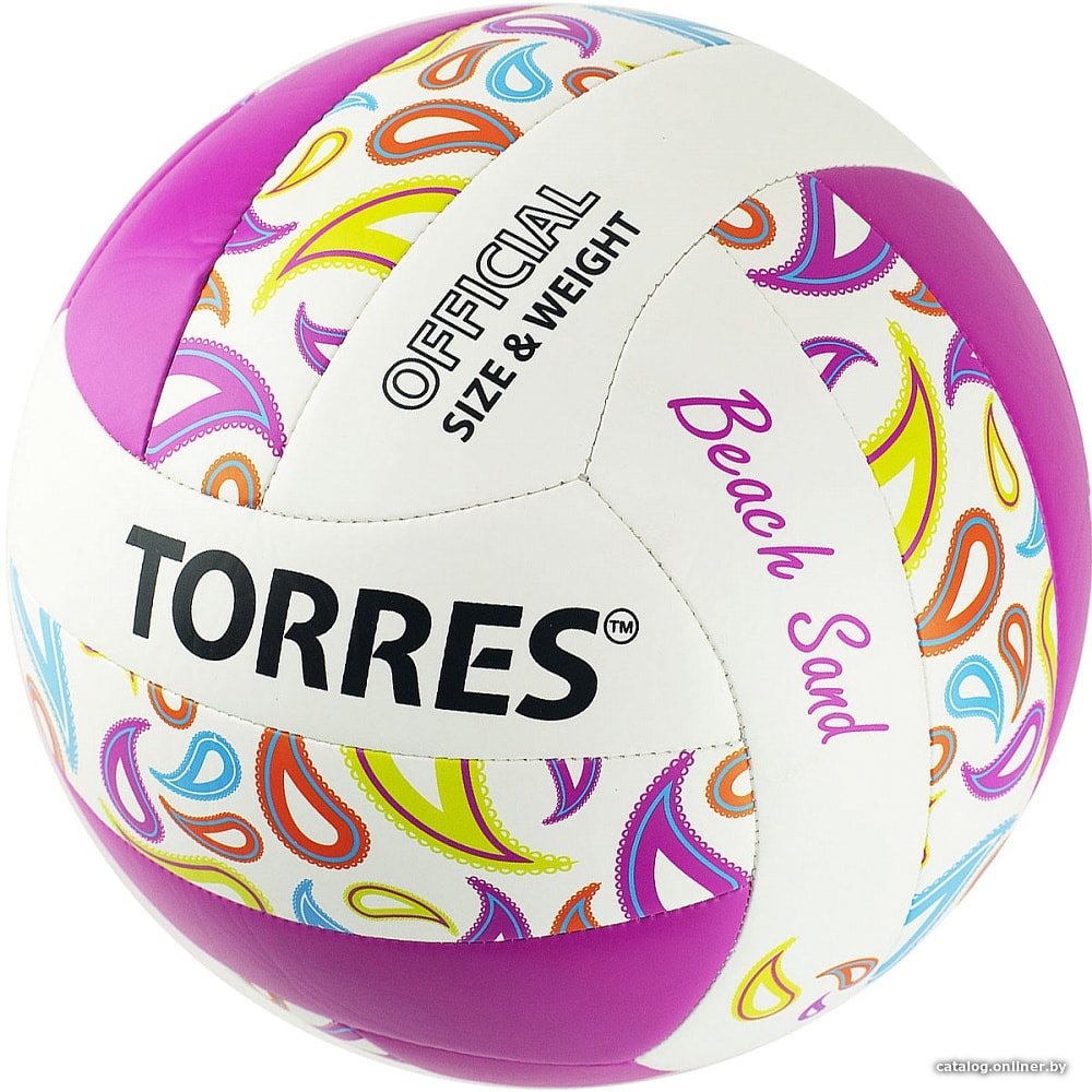 Мяч для пляжного волейбола Torres Beach Sand Blue V32085B (5 размер)