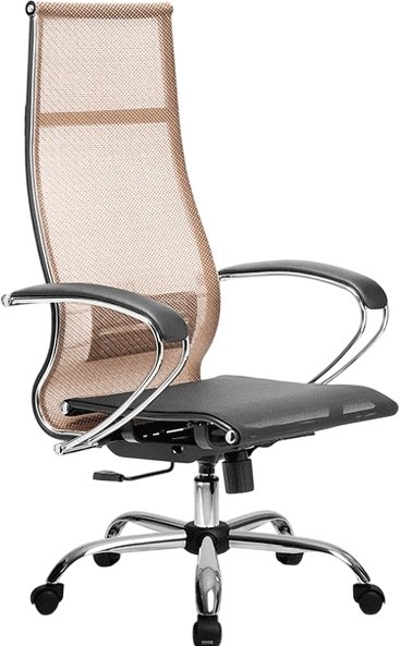 

Офисное кресло Metta SK-1-BK Комплект 7, Ch ов/сечен (пластиковые ролики, золотой)