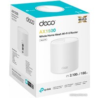 Wi-Fi роутер TP-Link Deco X10 (1 устройство)