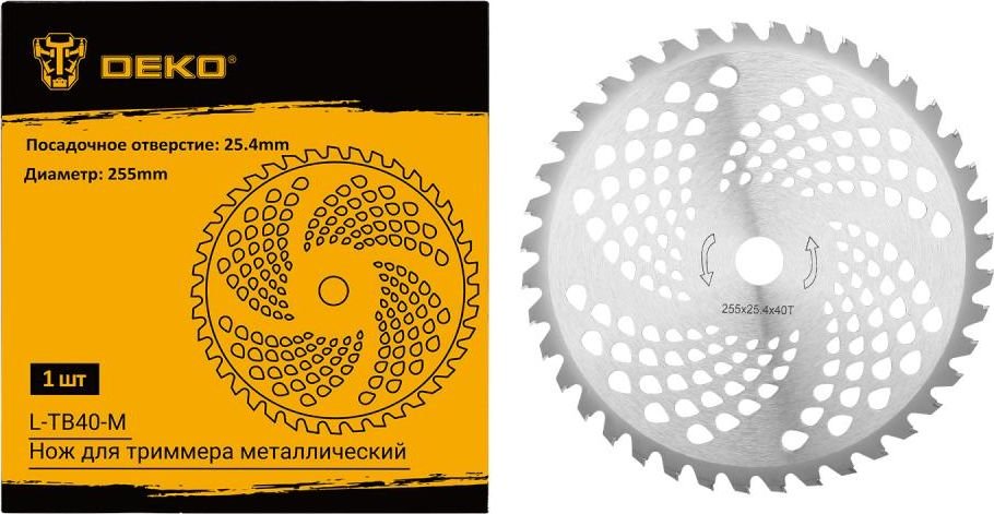 

Нож для триммера Deko L-TB40-M 084-2024