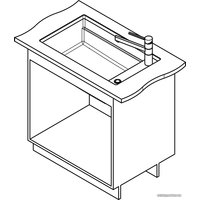 Кухонная мойка Franke Kubus 2 KNG 110-62 125.0512.517 (белый)