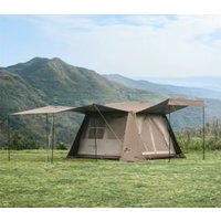 Кемпинговая палатка Naturehike Village 6.0 II CNK2300ZP021-DCFS (коричневый)