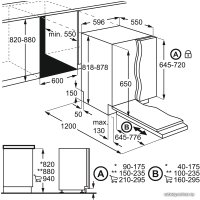 Встраиваемая посудомоечная машина Zanussi ZDLN91511