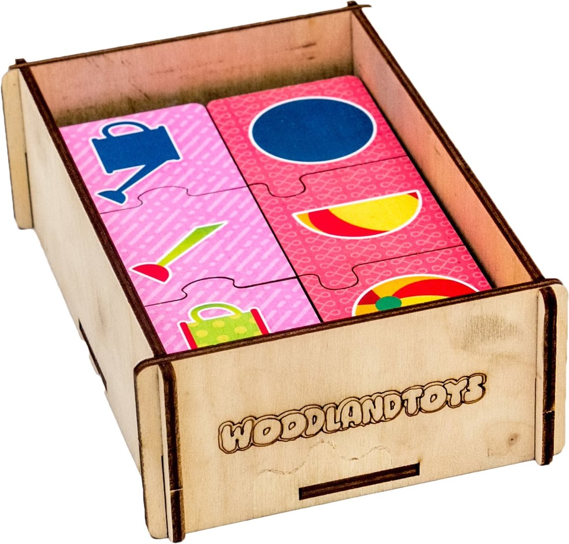 

Мозаика/пазл WoodLand Toys Целое и его части 111303