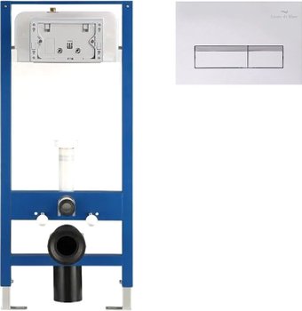 Инсталляция для унитаза Amore di Mare QuickFit 50114 с кнопкой 404W