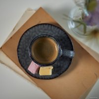 Чашка Leonardo Matera 018594 (антрацит)