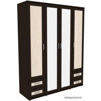 Шкаф распашной Уют Сервис Гарун-К 514.08 (венге) в Гродно