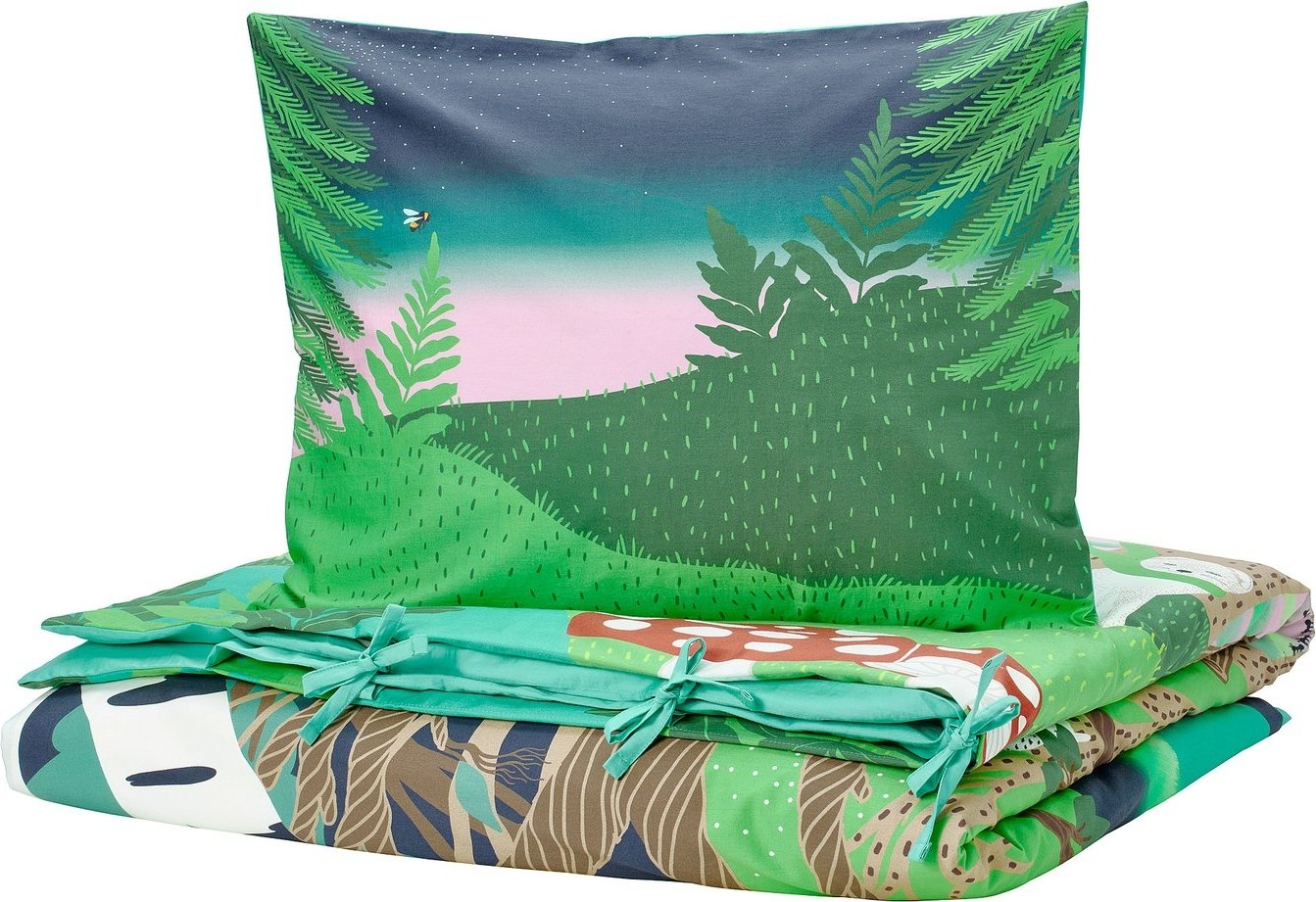 

1.5-спальный комплект постельного белья Ikea Skogsduva 90576856