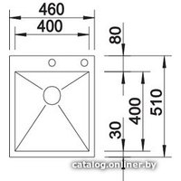 Кухонная мойка Blanco Zerox 400-IF/A (полированная)