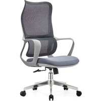 Офисное кресло SitUp LATI-H Grey Chrome (сетка Grey/Grey) в Мозыре