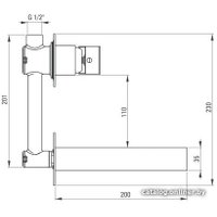 Смеситель Deante Anemon Bis BBZ N54L