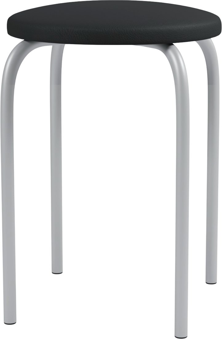 

Табурет Mio Tesoro Чико (черный/металлик)