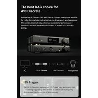 Цифро-аналоговый преобразователь Topping D90 III Discrete (черный)