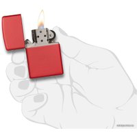 Зажигалка Zippo Classic Matte Red 233-000465