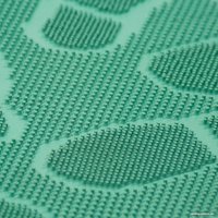 Придверный коврик SunStep Следы 40x60 31-053 (зеленый)