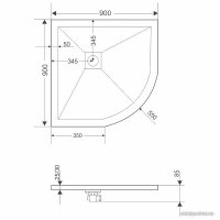 Душевой поддон Grossman Strong GR-S29090