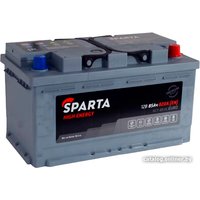 Автомобильный аккумулятор Sparta High Energy 6СТ-85 Евро низкий (85 А·ч)