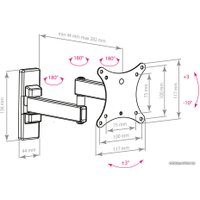 Кронштейн для телевизора Arm Media MARS-2