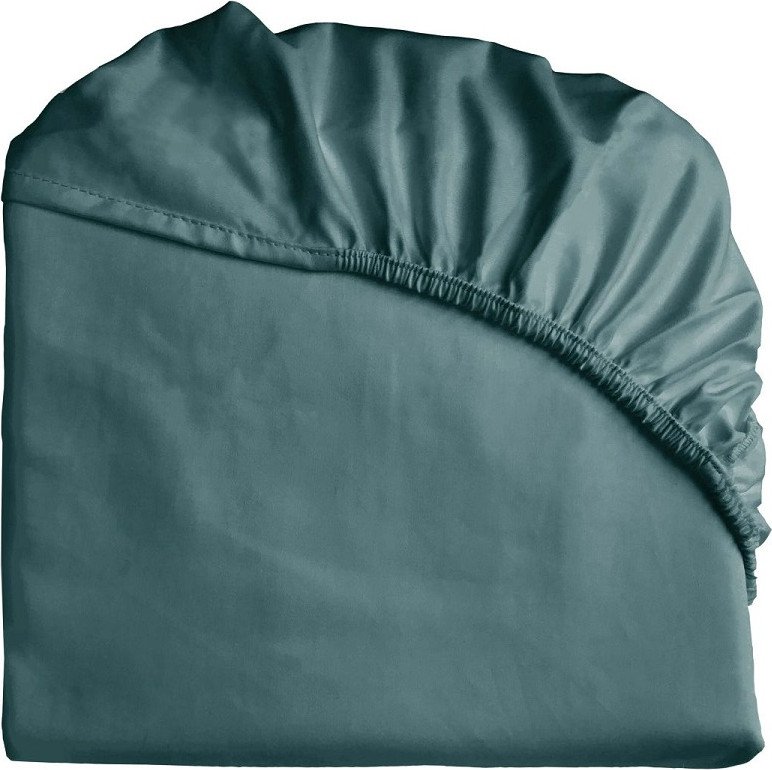 

Постельное белье Primavelle 140х200 сатин Luxe на резинке 114311405-crL45 (бирюза)