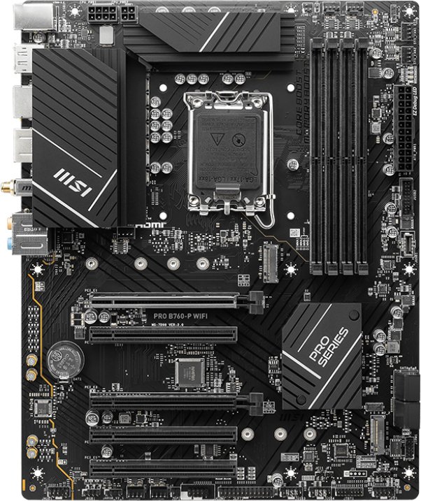 

Материнская плата MSI Pro B760-P WiFi