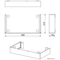 Подставка Smeg KITH95CPF9