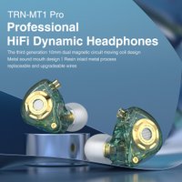 Наушники TRN MT1 Pro USB Type-C (зеленый, с микрофоном)