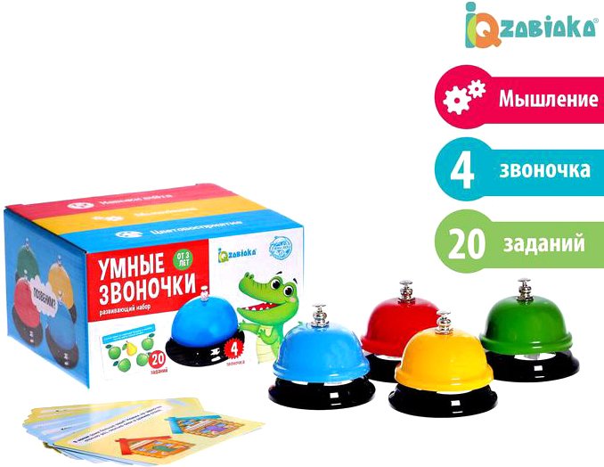 

Развивающая игра Zabiaka Умные колокольчики 6895523