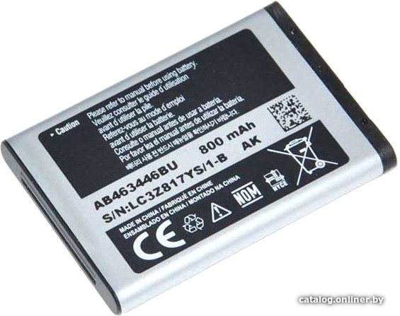 Аккумулятор для телефона Копия Samsung AB463446BU