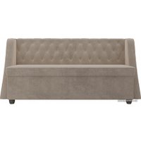 Диван Лига диванов Лофт 104545 (велюр, бежевый)