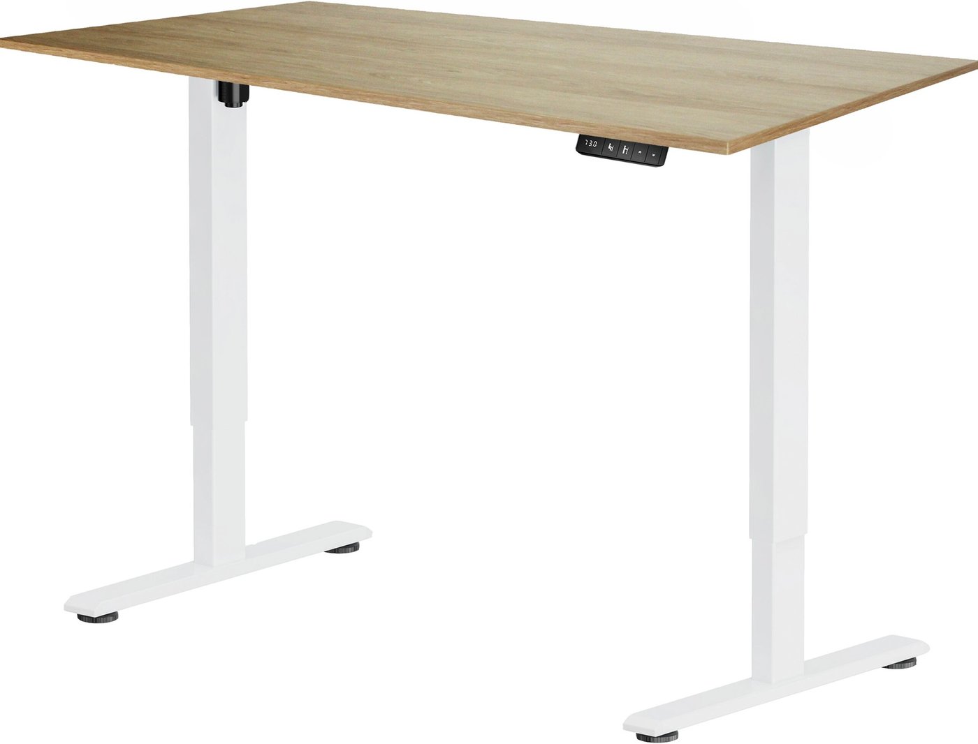 

Стол для работы стоя ErgoSmart Electric Desk Prime 1200х650х18 мм (дуб натуральный/белый)