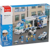 Конструктор Sluban Мобильный полицейский участок M38-B1219 10893576