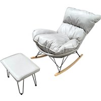 Кресло-качалка Mio Tesoro Монга-2 (серый)