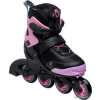Роликовые коньки Micro Micro Joy (р. 25-28, черный/розовый)