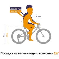 Велосипед Shulz Bubble 24 Race Plus 2024 (оранжевый)