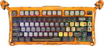 Gravastar Mercury K1 Pro Special Edition Battle-Worn Yellow (GravaStar x Kailh Speedy Mint)