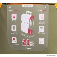 Чемодан-спиннер Verage Cambridge 20077-1 55 см (оливковый)