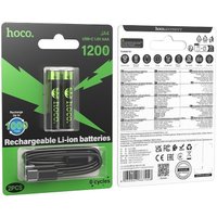 Аккумулятор Hoco JA4 AAA 1200mWh/1.5V + кабель USB Type-C (2 шт)