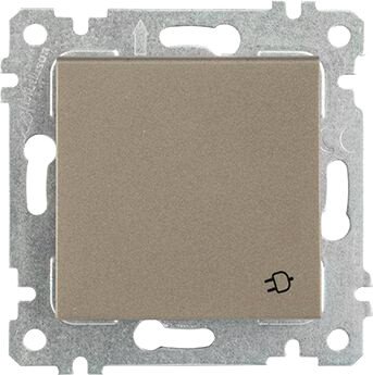 

Розетка Mutlusan Rita 2200-611-0286 (антрацит)