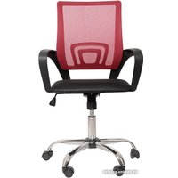 Офисное кресло King Style 695 CH PMK 001.225 (DMS, красный/черный)
