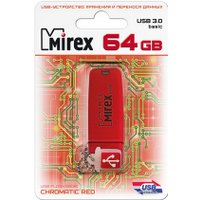 USB Flash Mirex CHROMATIC RED 64GB (13600-FM3CHR64)